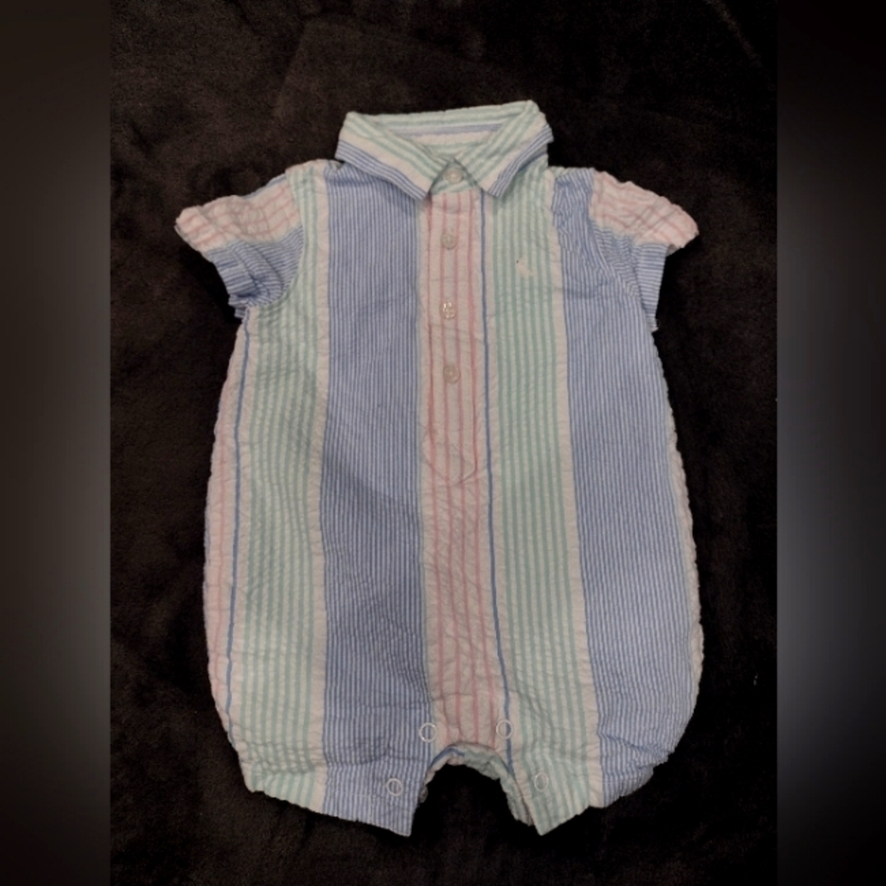 Janie and Jack Romper (0-3 month)